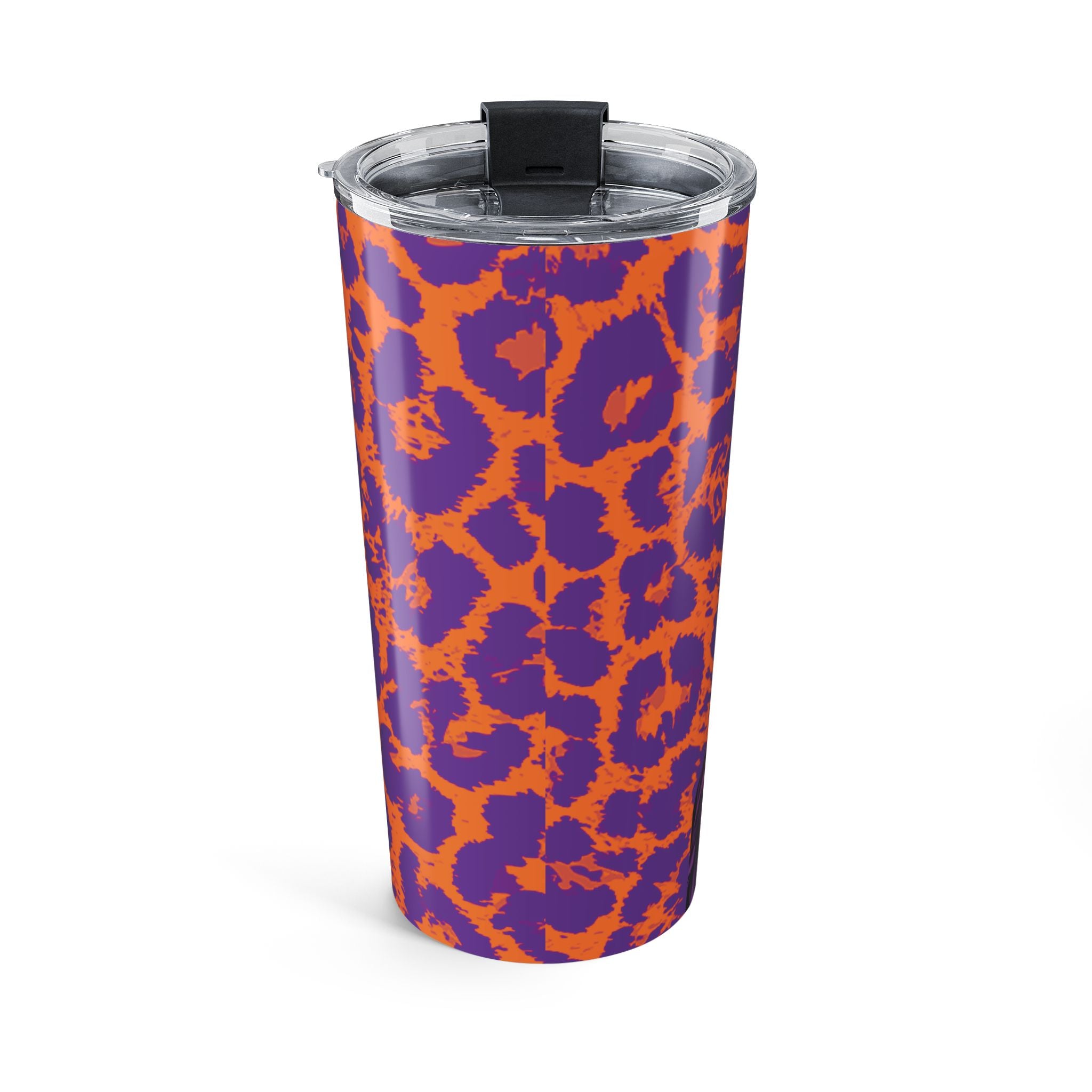 Purple Orange Leopard Kz Tumbler 20oz
