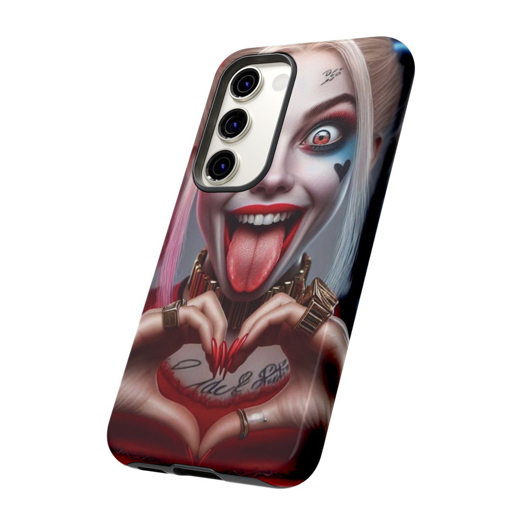 Harley Quinn Tough Phone Case for iPhone, Galaxy, or Google Pixel