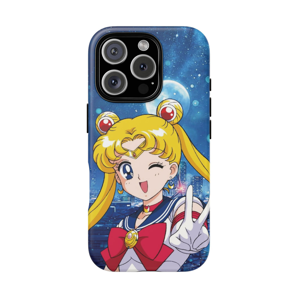 Blue S Moon Tough Case for iPhone, Galaxy, or Google Pixel