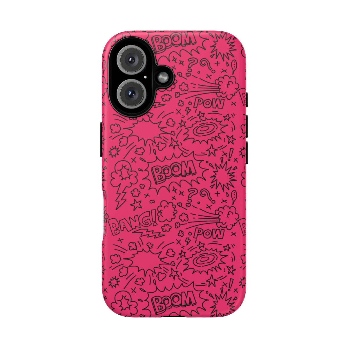 Boom Wow Tough Case for iPhone, Galaxy, or Google Pixel