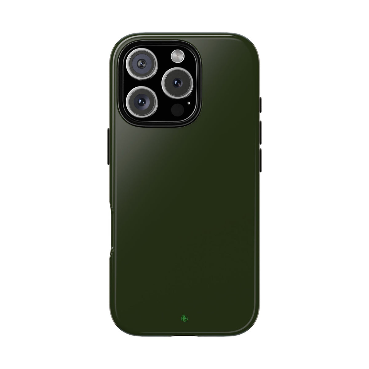 Olive Green Tough Phone Case for iPhone, Galaxy and Google Pixel