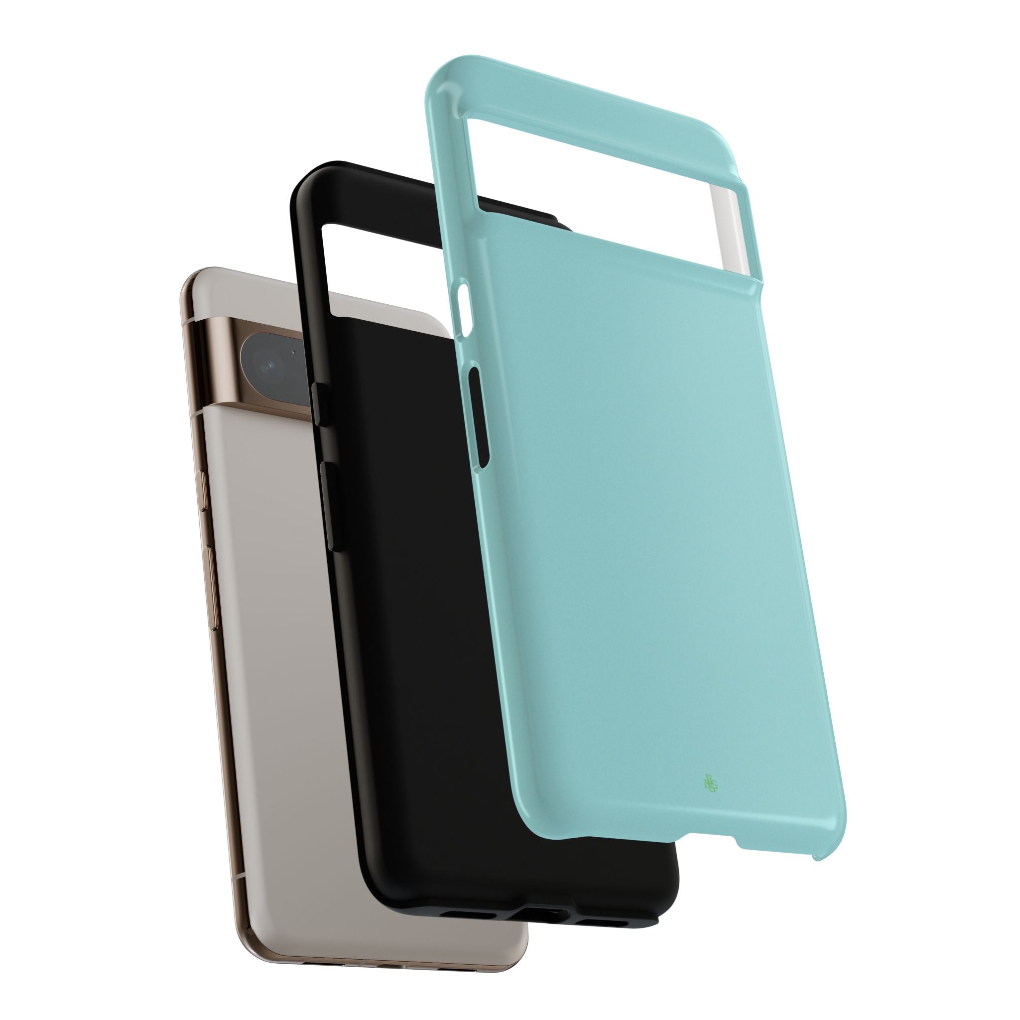 Teal RG Tough Phone Case for iPhone, Galaxy, or Google Pixel