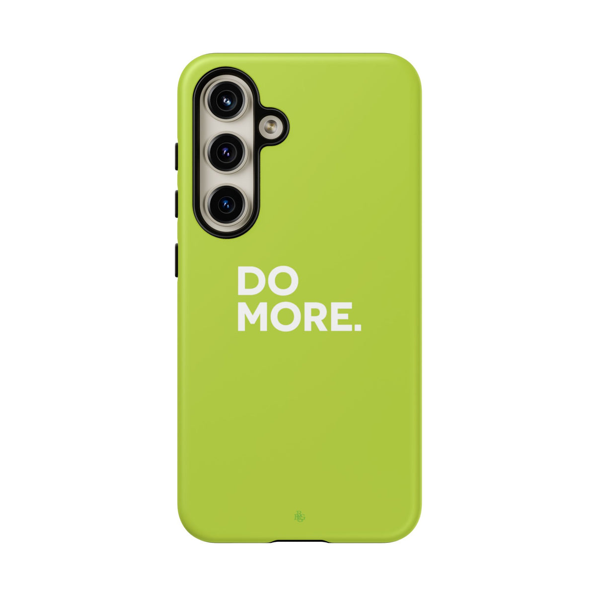 Do More (Neon Yellow) Tough Phone Case for iPhone, Galaxy or Google Pixel