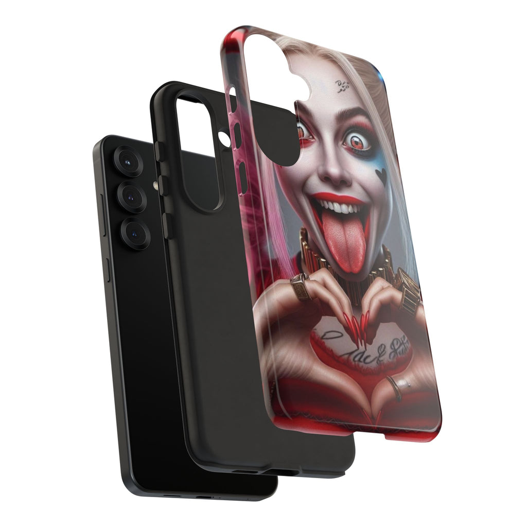 Harley Quinn Tough Phone Case for iPhone, Galaxy, or Google Pixel