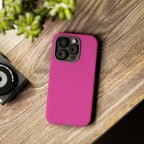 Neon Pink RG Tough Phone Case for iPhone, Galaxy, or Google Pixel