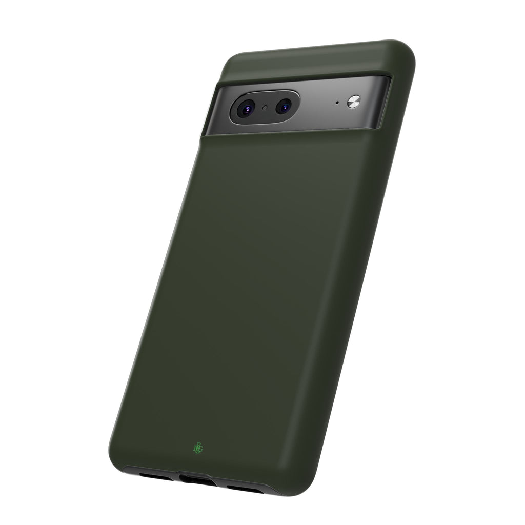 Olive Green Tough Phone Case for iPhone, Galaxy and Google Pixel