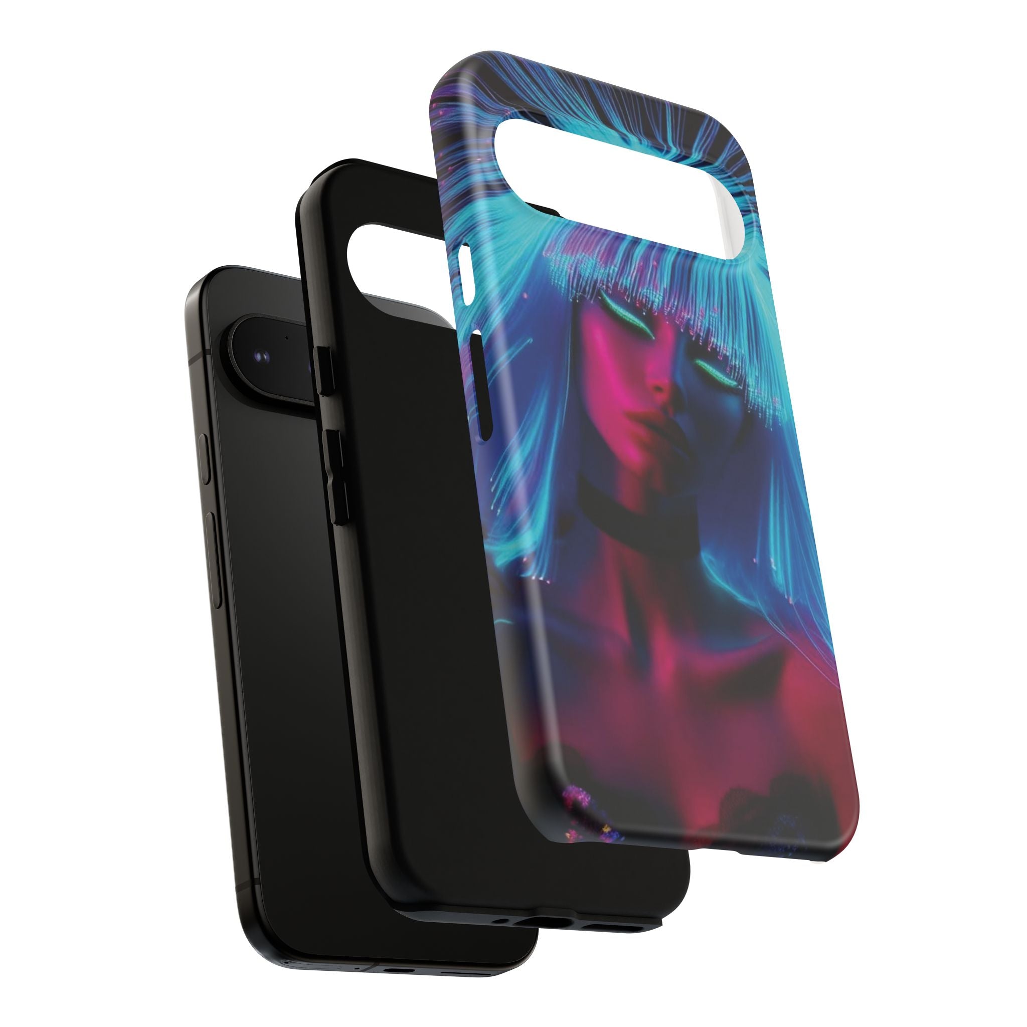 CyberPunk Tough Case for iPhone, Galaxy, or Google Pixel