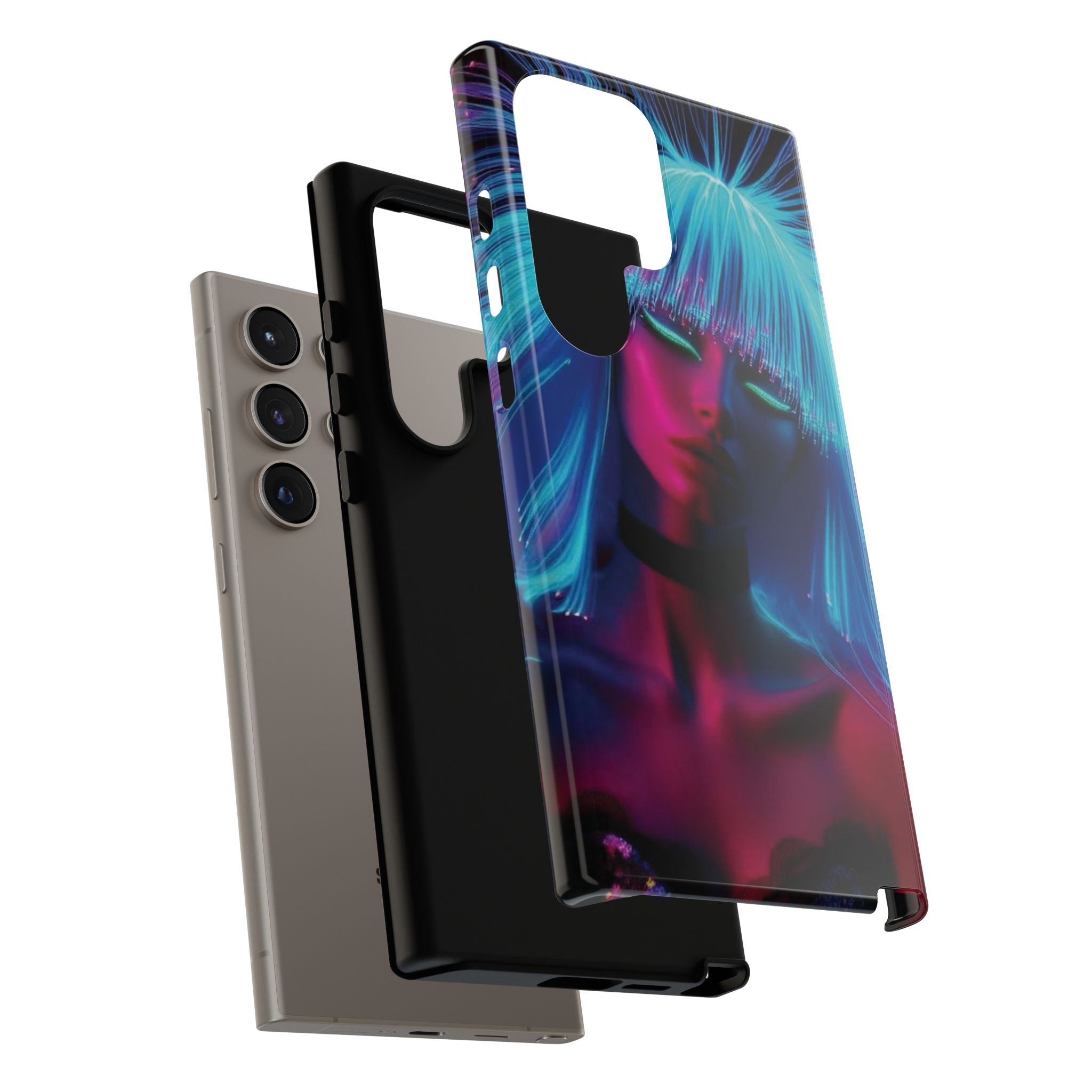 CyberPunk Tough Case for iPhone, Galaxy, or Google Pixel