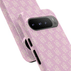 Pink 'LOVE' Pattern Tough Phone Case