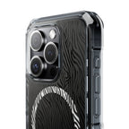Zebra Magnetic iPhone 14, 15, 16 Series Clear Impact Cases