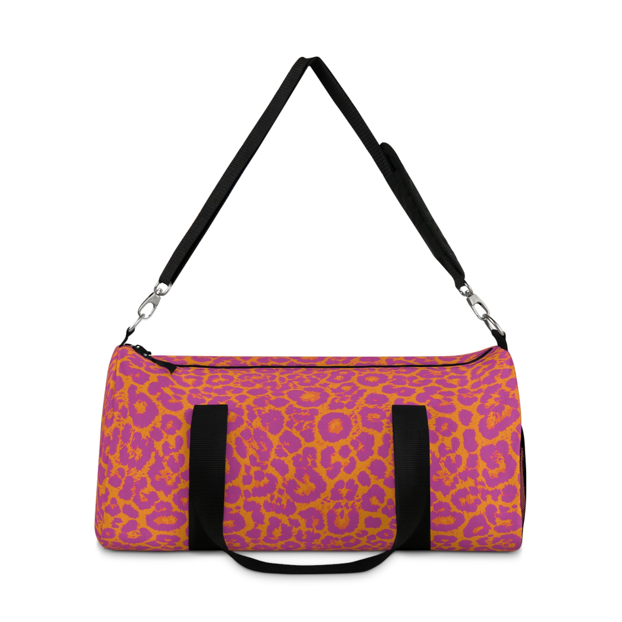 Leopard Print Duffel Bag