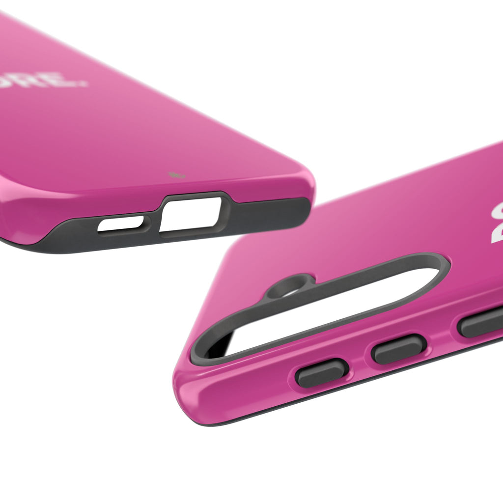 Bright Pink Do More Tough Case for iPhone, Galaxy, or Google Pixel