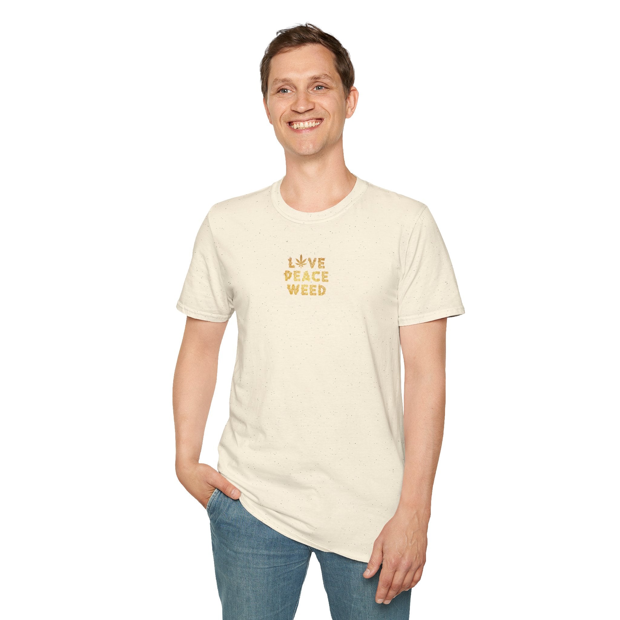 Love Peace W** Unisex Softstyle T-Shirt