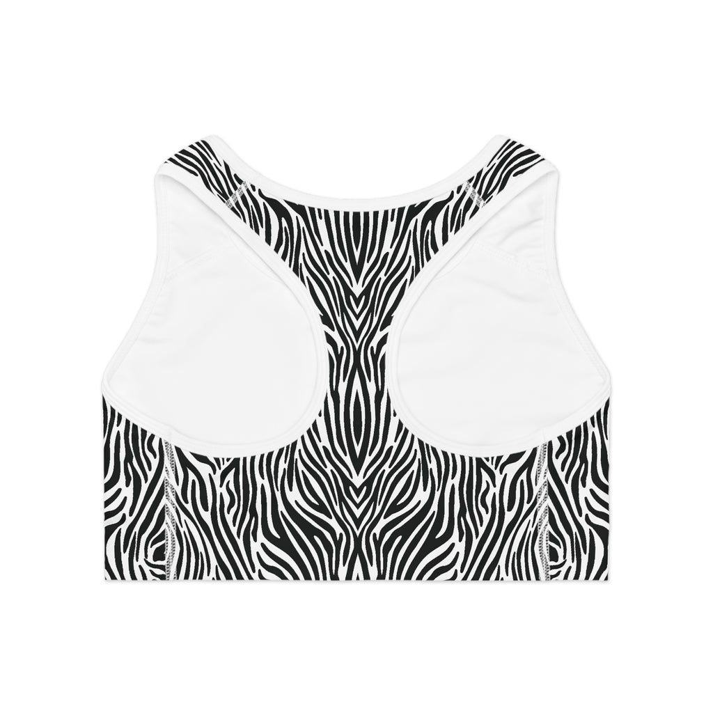 Zebra Sports Bra