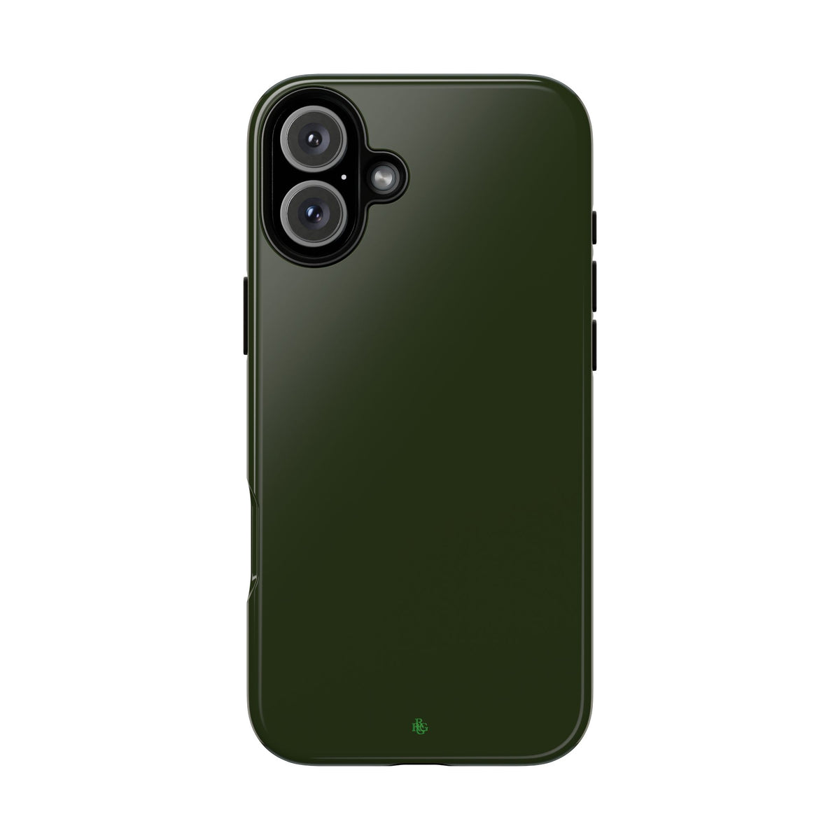 Olive Green Tough Phone Case for iPhone, Galaxy and Google Pixel