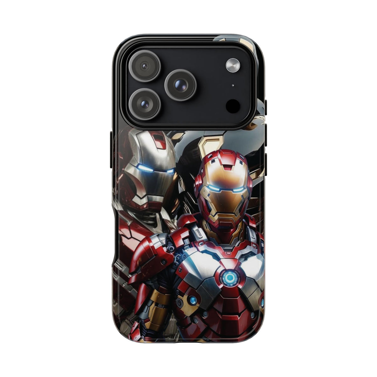 Iron Man Tough Phone Case for iPhone, Galaxy, or Google Pixel
