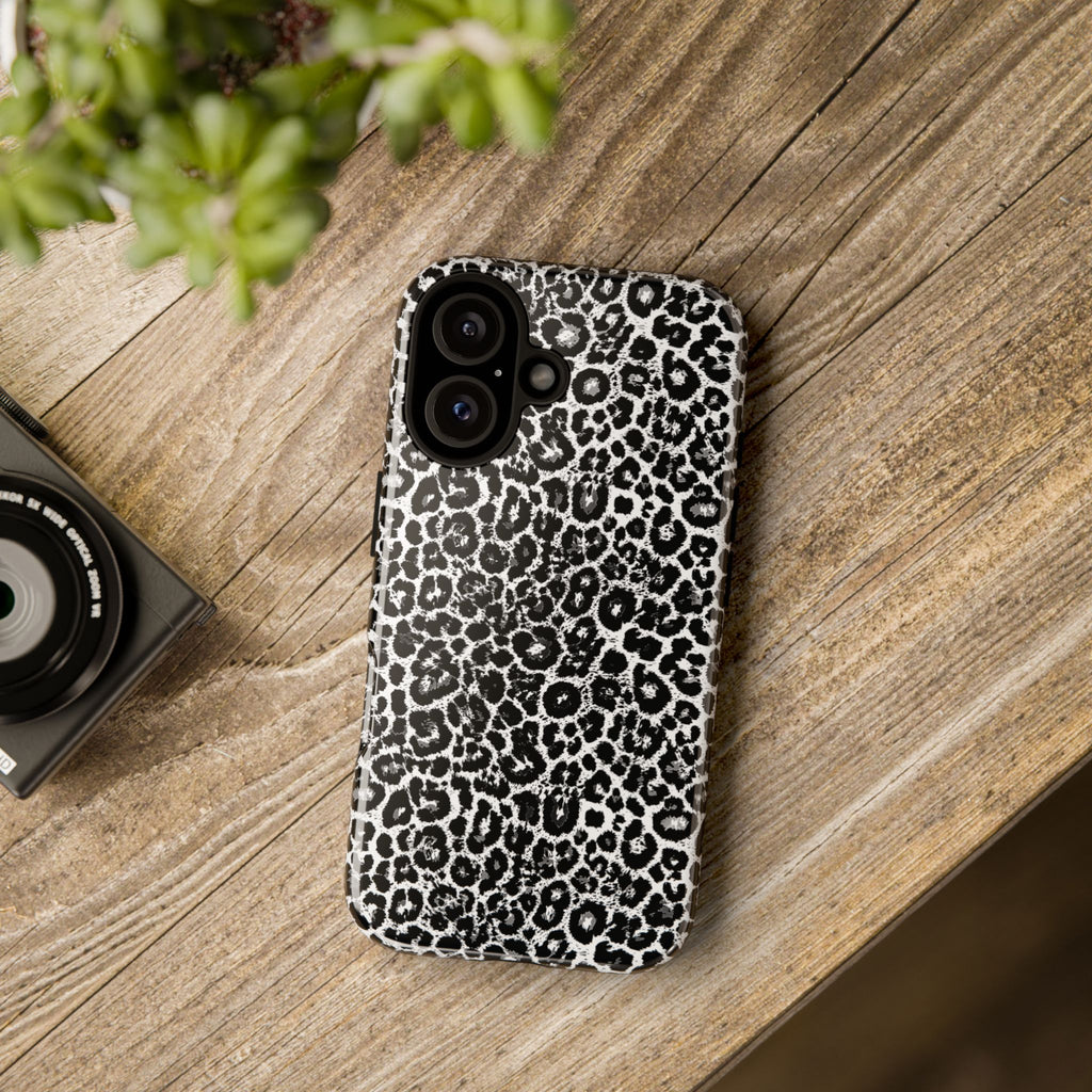 Leopard Tough Phone Case iPhone, Galaxy, or Google Pixel