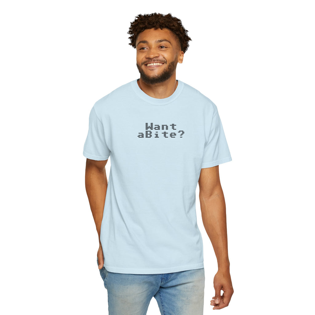 Want a Bite Unisex Garment-Dyed T-shirt