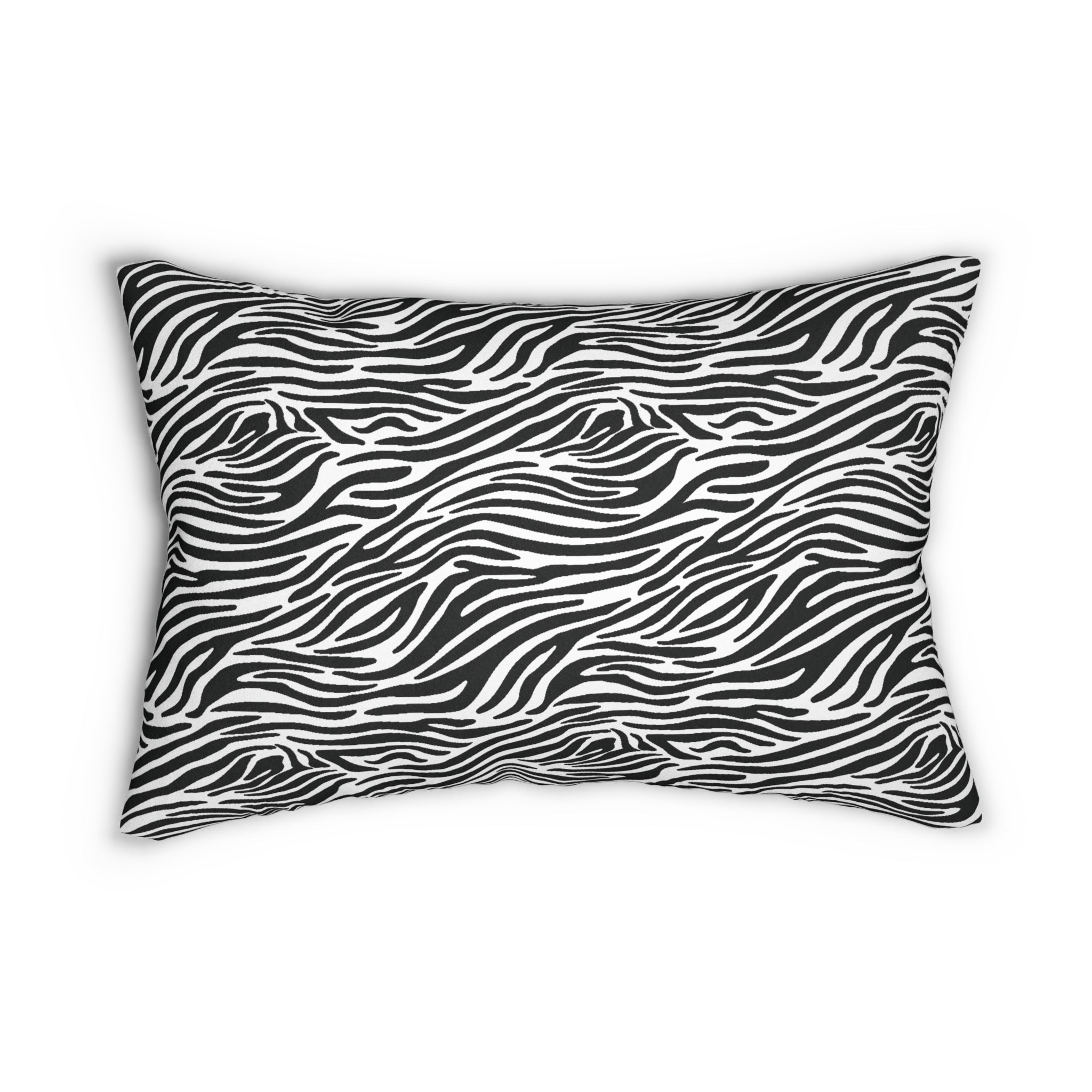 Zebra Animal Print Spun Polyester Lumbar PILLOW