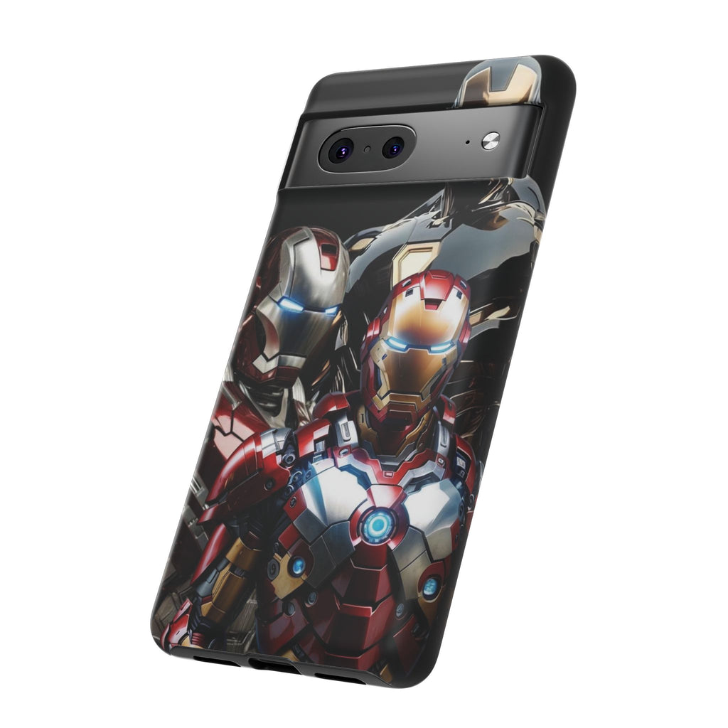 Iron Man Tough Phone Case for iPhone, Galaxy, or Google Pixel