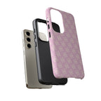 Pink 'LOVE' Pattern Tough Phone Case