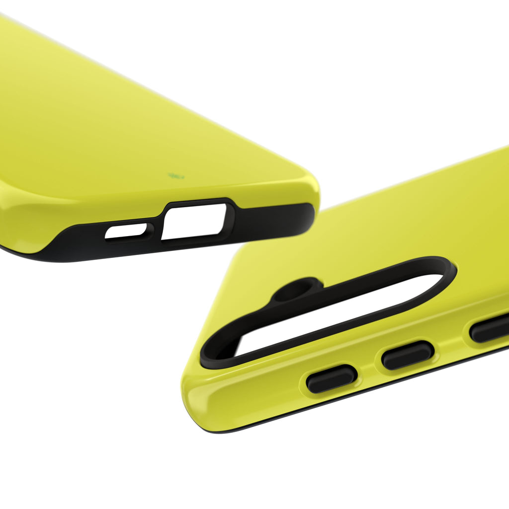 Yellow RG Tough Phone Case for iPhone, Galaxy, or Google Pixel