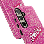 Hot Neon Pink Leopard Barb Tough Phone Case iPhone, Galaxy, or Google Pixel