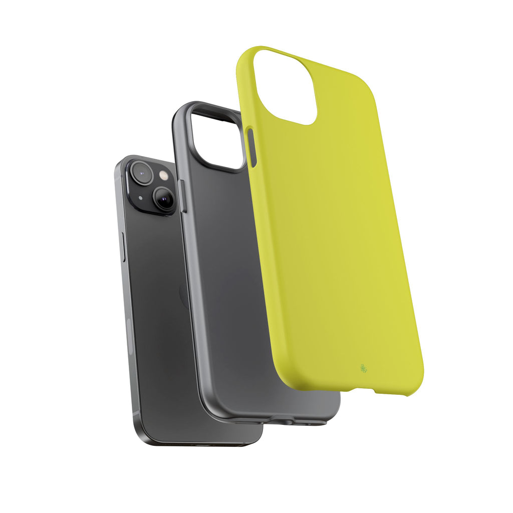 Yellow RG Tough Phone Case for iPhone, Galaxy, or Google Pixel