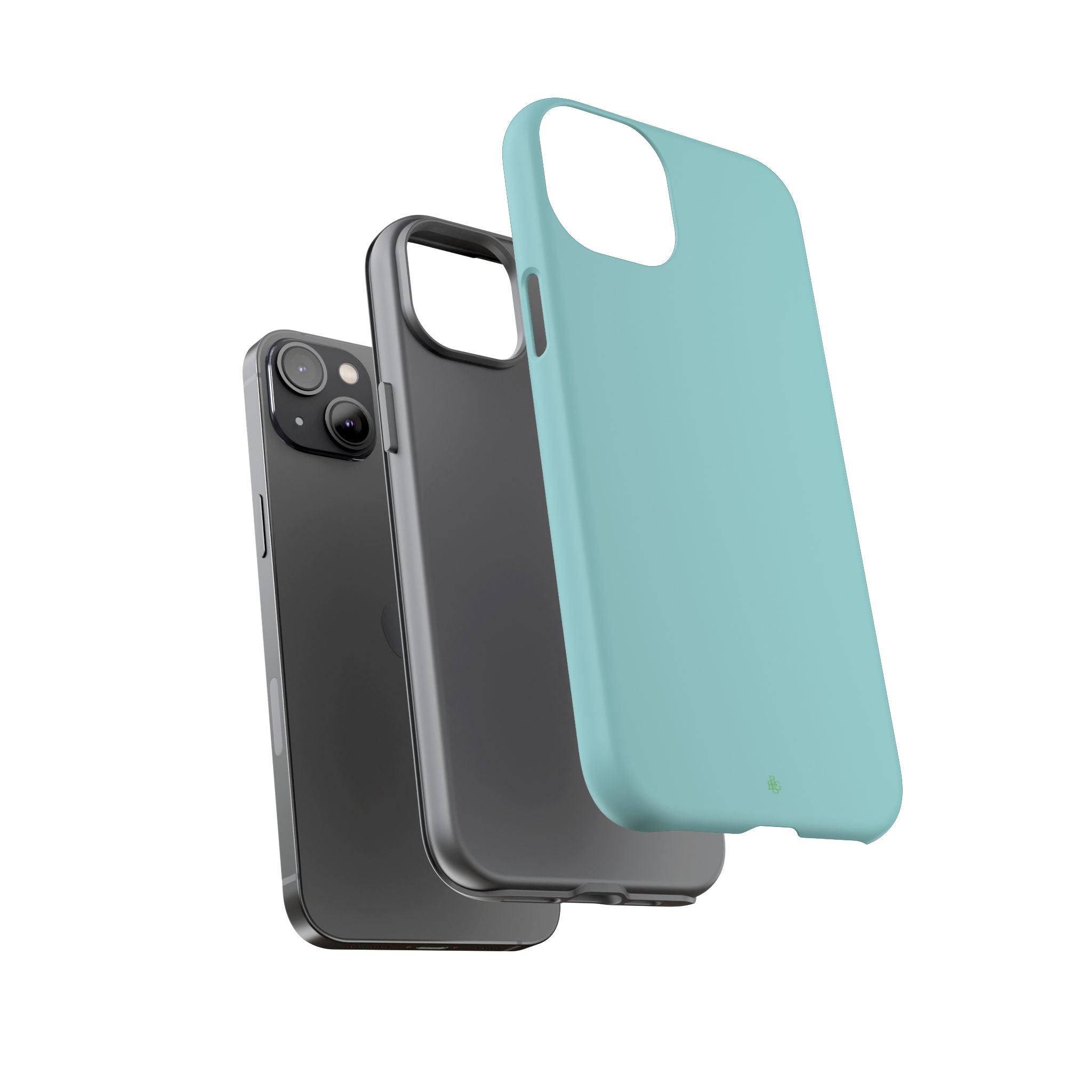 Teal RG Tough Phone Case for iPhone, Galaxy, or Google Pixel