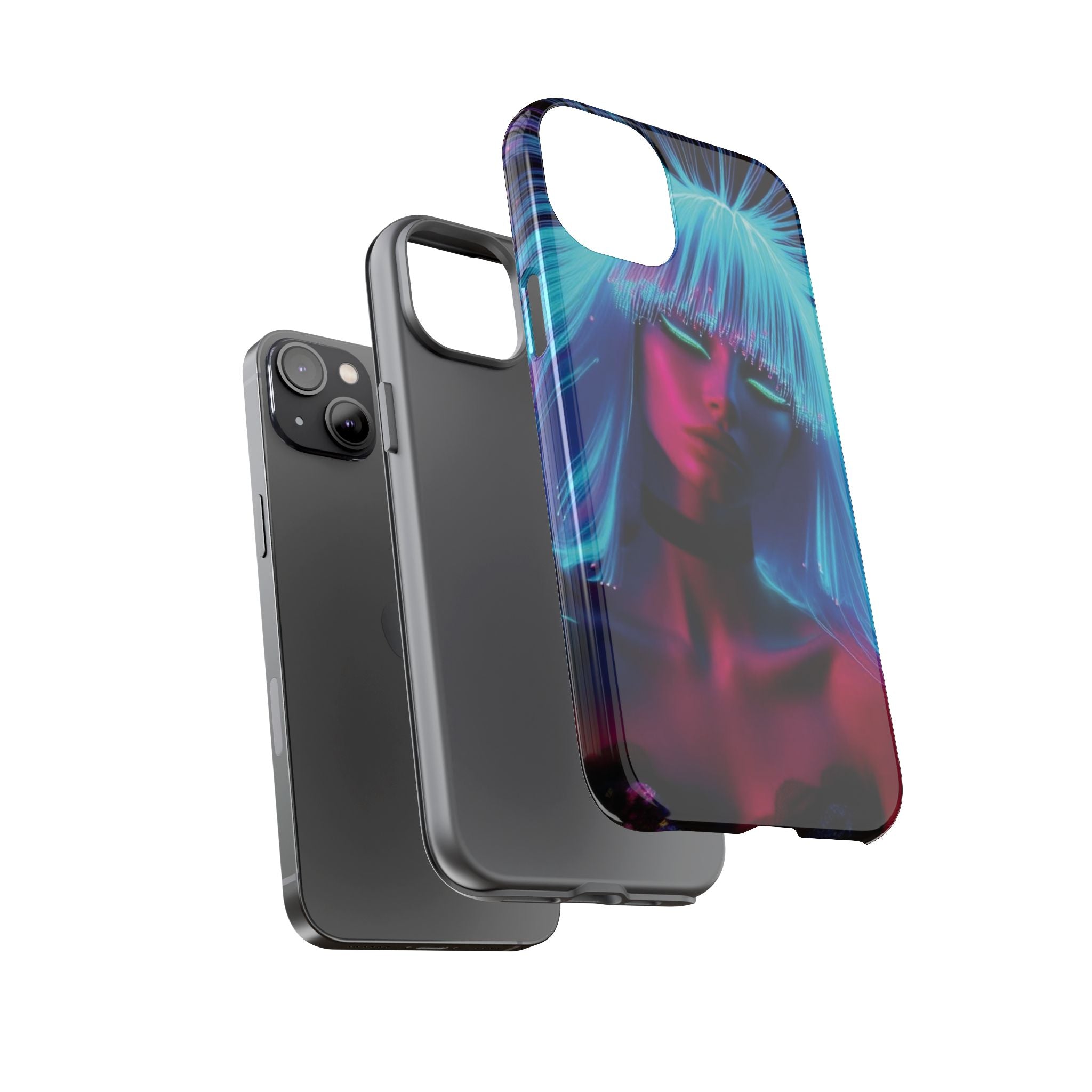 CyberPunk Tough Case for iPhone, Galaxy, or Google Pixel
