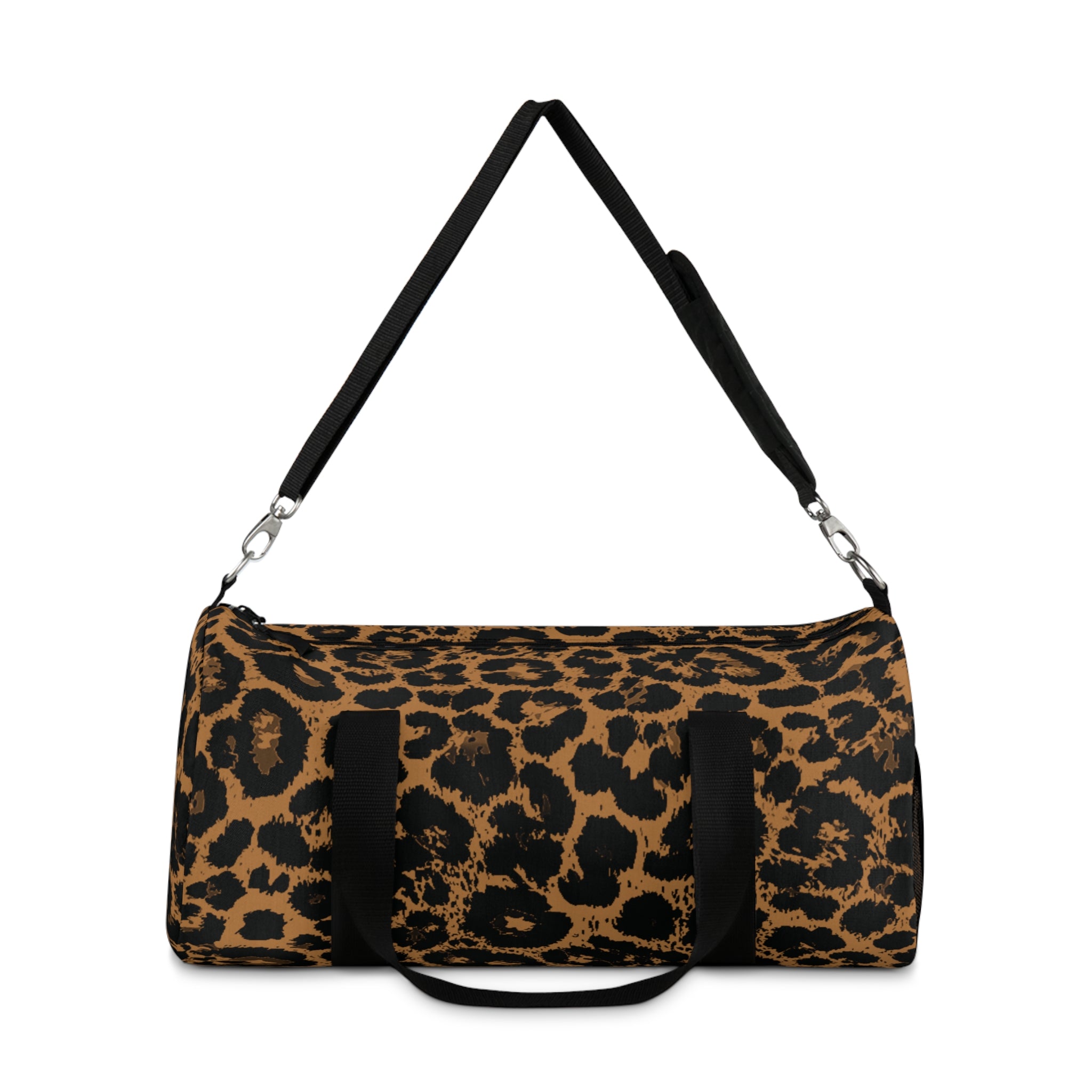 Leopard Print Duffel Bag