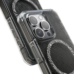 Zebra Magnetic iPhone 14, 15, 16 Series Clear Impact Cases