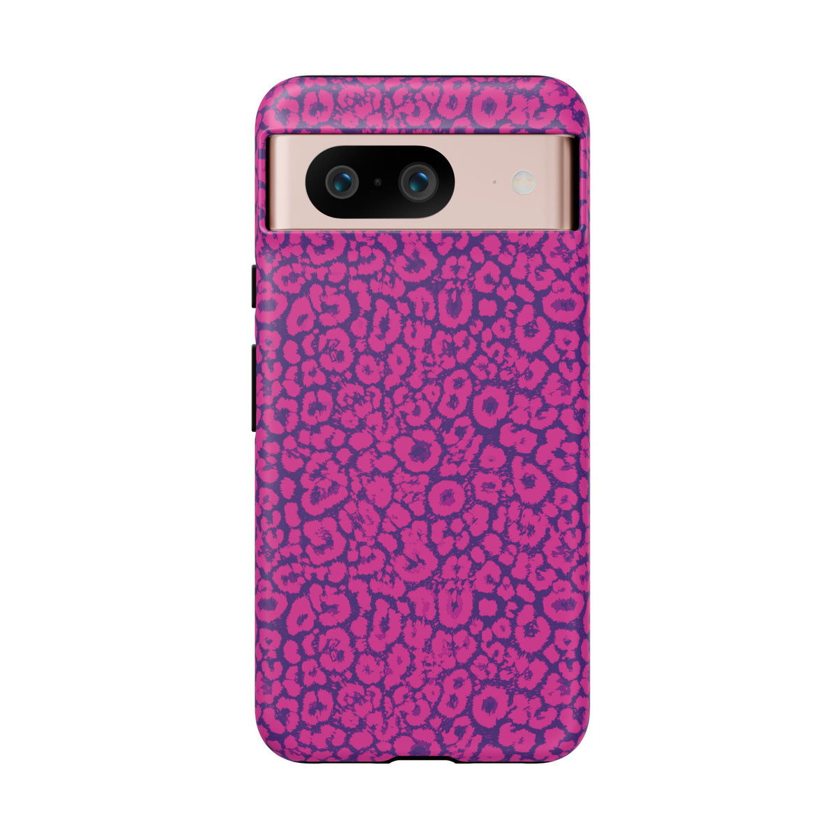 Pink Purple Leopard Tough Phone Case iPhone, Galaxy and Google Pixel