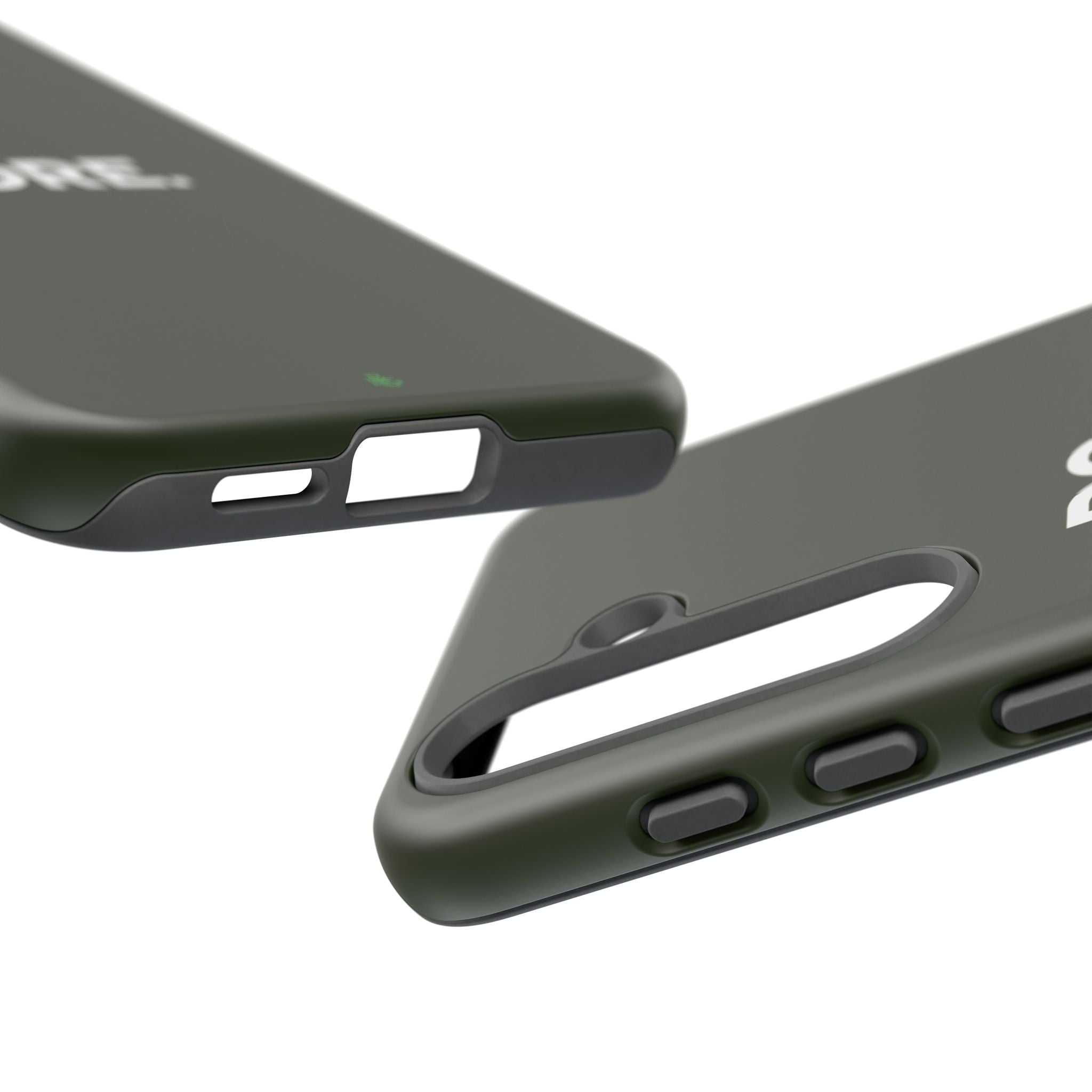 Olive Green Do More Tough Phone Case for iPhone, Galaxy, or Google Pixel