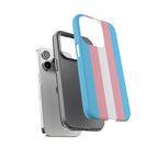 Trans Colors Tough Phone Case for iPhone, Galaxy, or Google Pixel