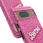 Hot Neon Pink Leopard Barb Tough Phone Case iPhone, Galaxy, or Google Pixel