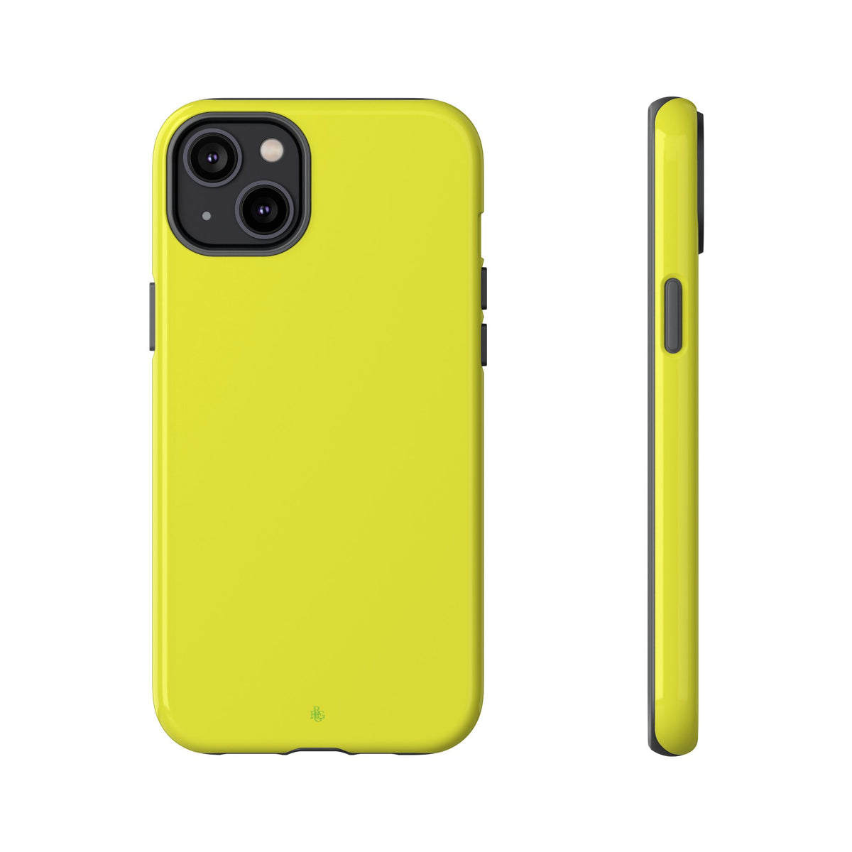 Yellow RG Tough Phone Case for iPhone, Galaxy, or Google Pixel