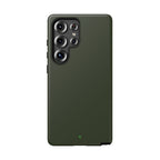 Olive Green Tough Phone Case for iPhone, Galaxy and Google Pixel