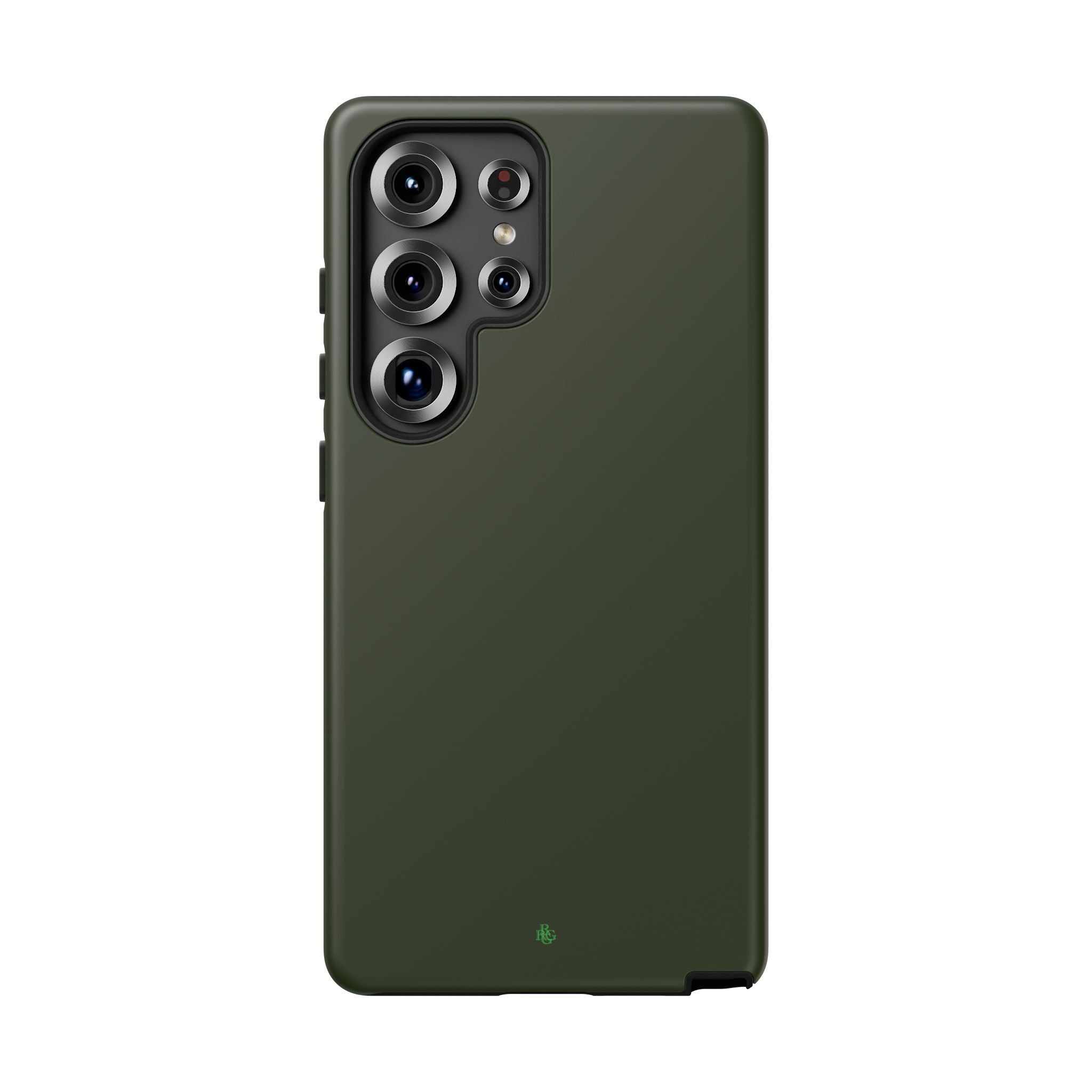Olive Green Tough Phone Case for iPhone, Galaxy and Google Pixel