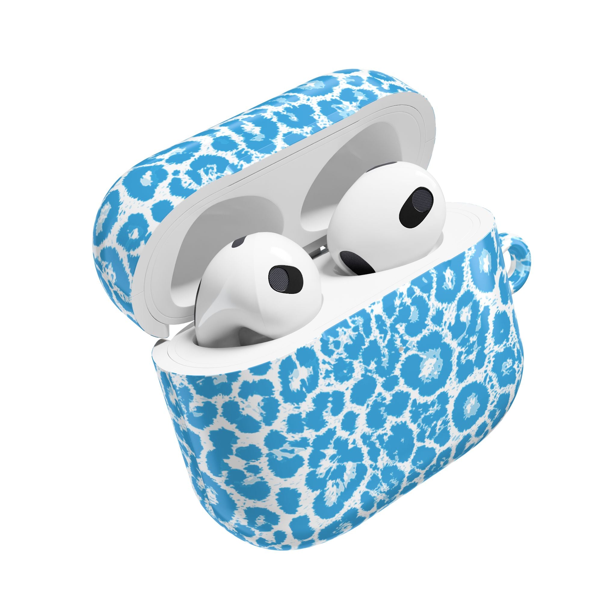 Blue Leopard AirPod Cases
