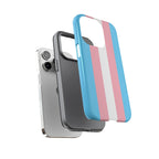 Trans Colors Tough Phone Case for iPhone, Galaxy, or Google Pixel