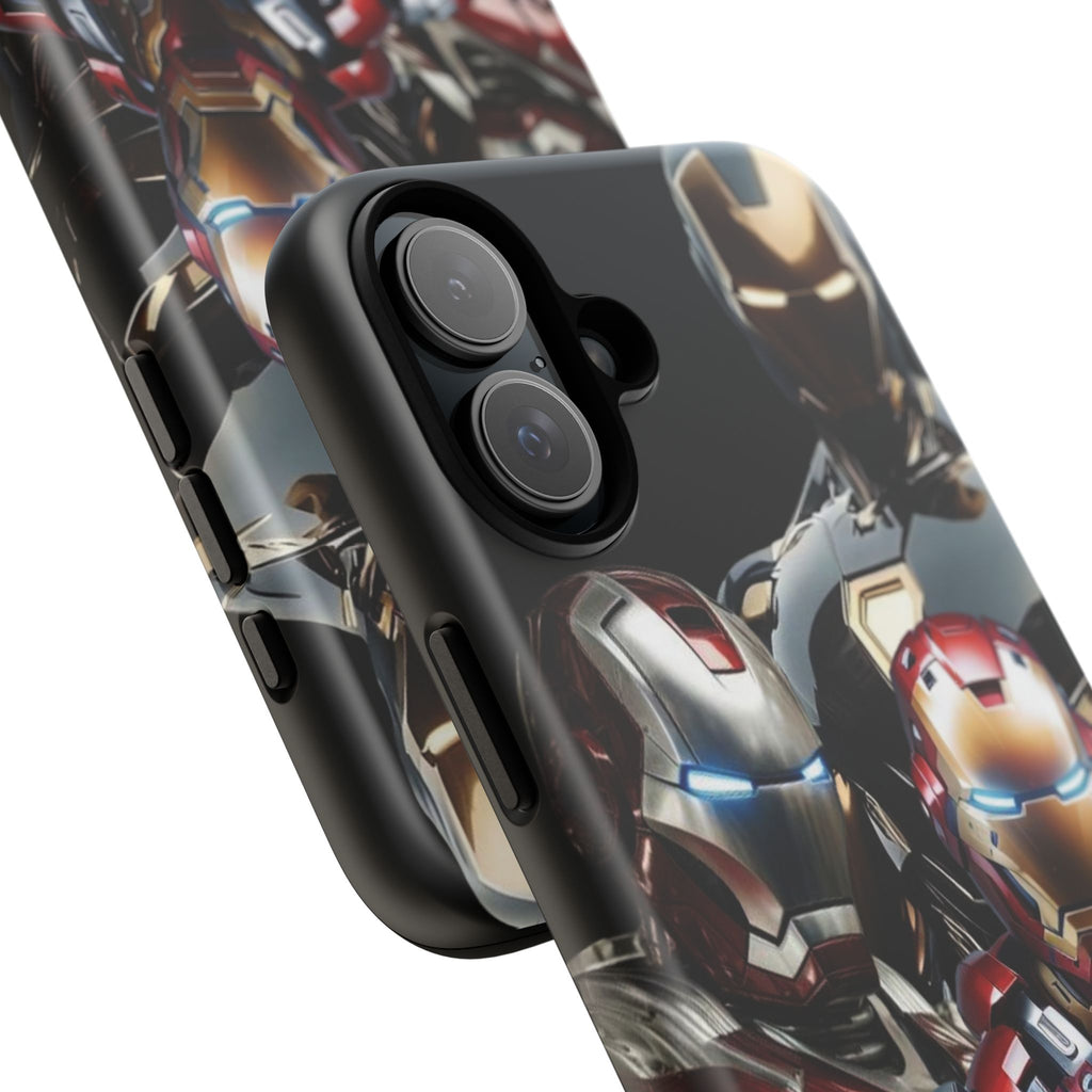 Iron Man Tough Phone Case for iPhone, Galaxy, or Google Pixel