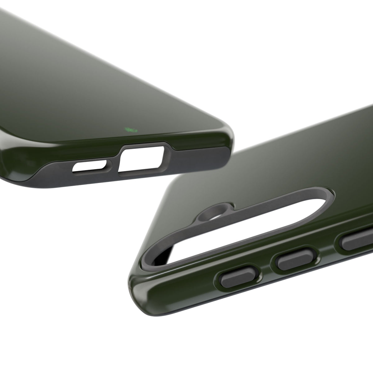 Olive Green Tough Phone Case for iPhone, Galaxy and Google Pixel