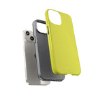 Yellow RG Tough Phone Case for iPhone, Galaxy, or Google Pixel