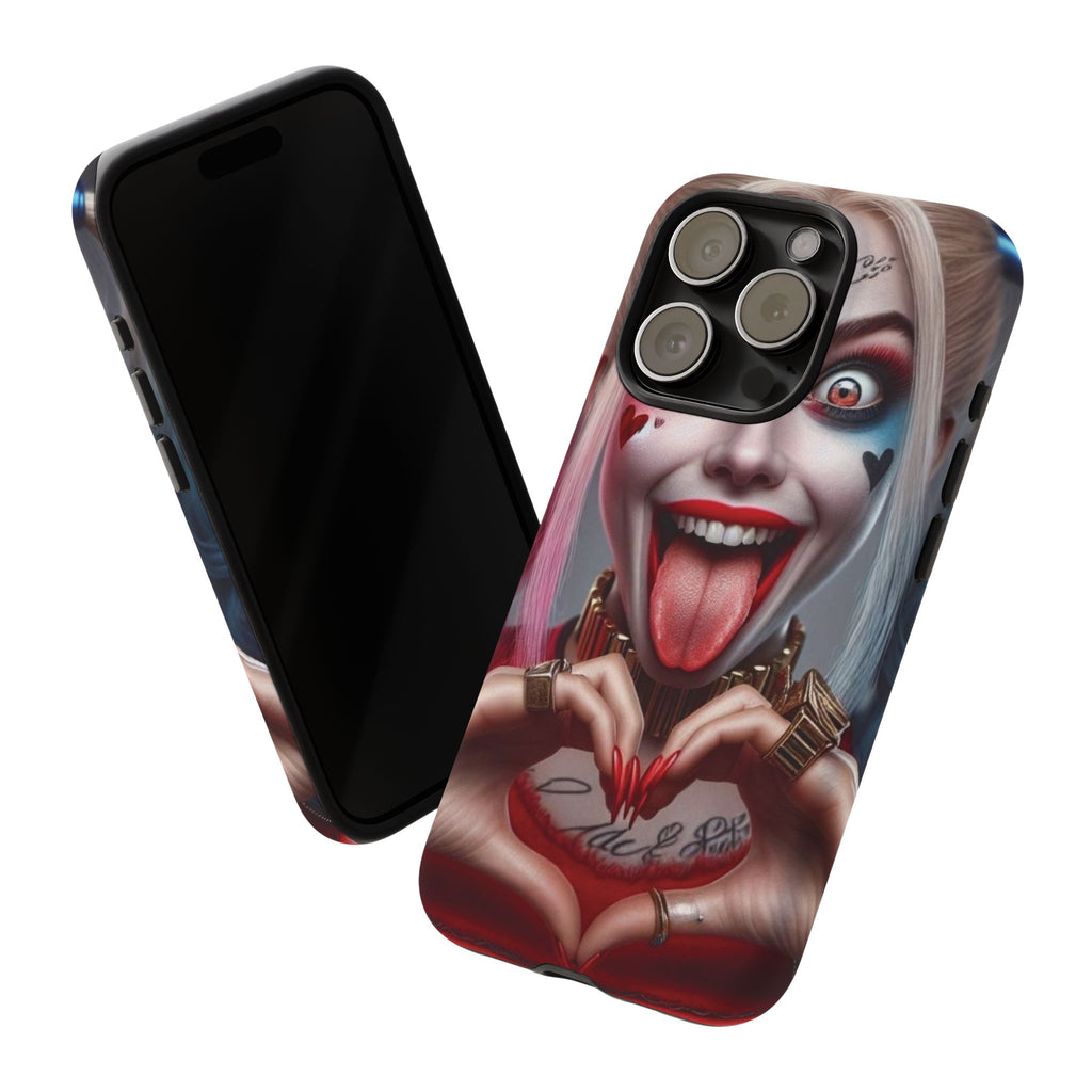 Harley Quinn Tough Phone Case for iPhone, Galaxy, or Google Pixel