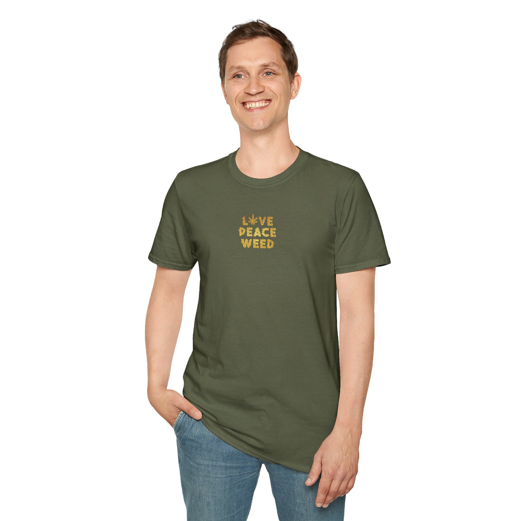 Love Peace W** Unisex Softstyle T-Shirt