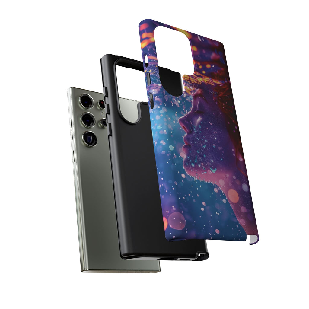Meditating Underwater Tough Phone Case for iPhone, Galaxy, or Google Pixel