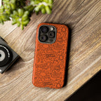Wow Orange Tough Case for iPhone, Galaxy, or Google Pixel