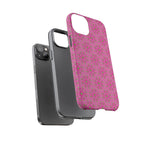 Floresta Heart Pink Tough Phone Case iPhone, Galaxy, or Google Pixel