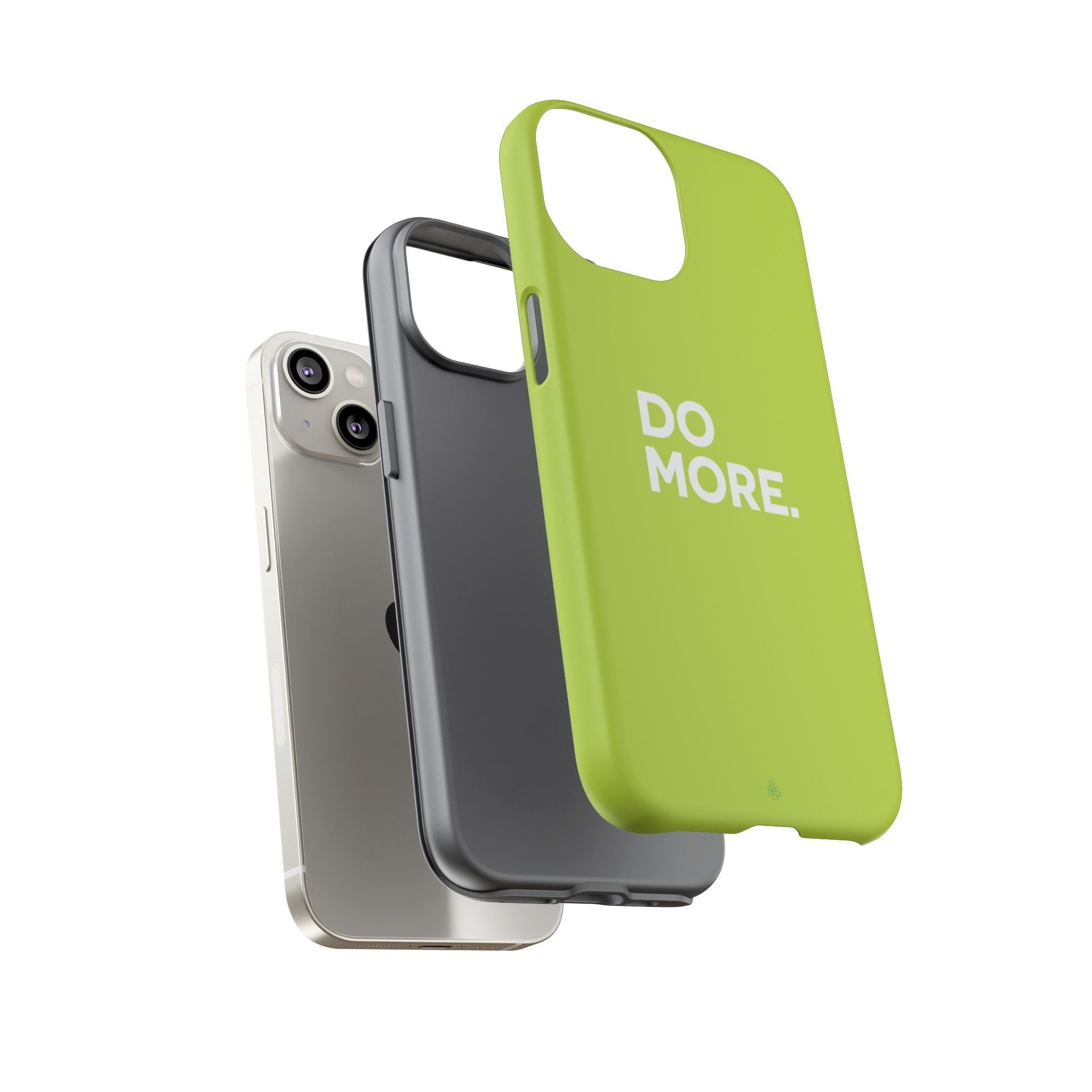 Do More (Neon Yellow) Tough Phone Case for iPhone, Galaxy or Google Pixel